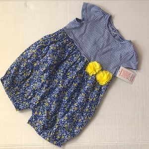 One Piece Floral Jumper